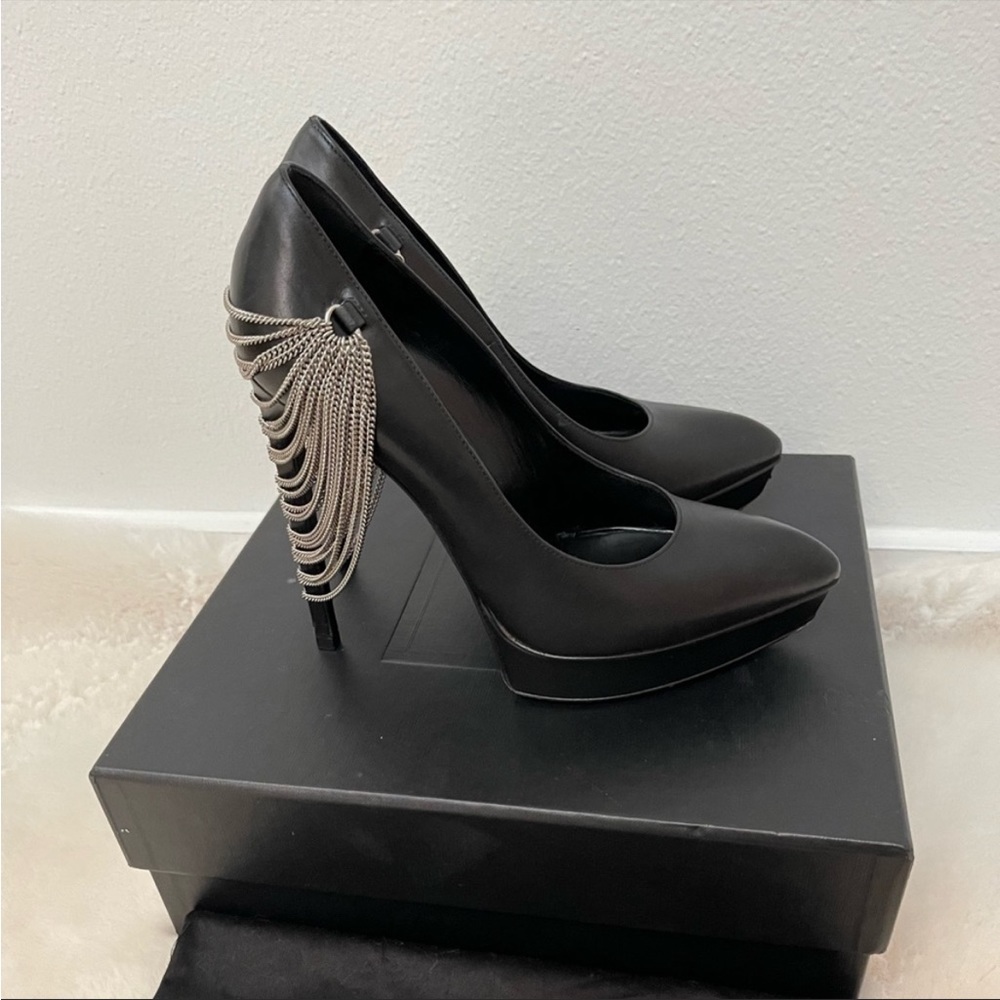 Ysl chain high heel